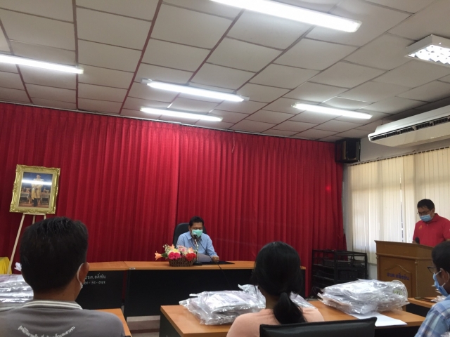ส่งมอบหน้ากากอนามัย ป้องกันโรคระบาดโควิด-19 ให้แก่ประชาชนกลุ่มเสี่ยง