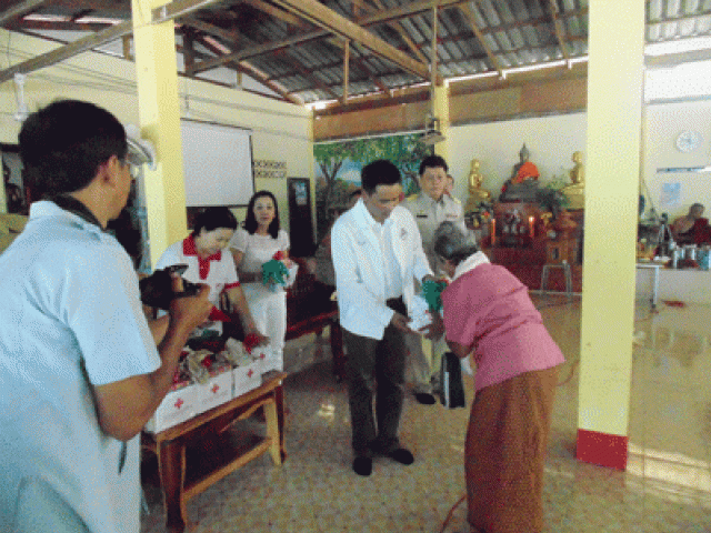 โครงการเข้าวัดวันธรรมสวนะ ครั้งที่ 2 และอำเภอยิ้มเคลื่อนที่